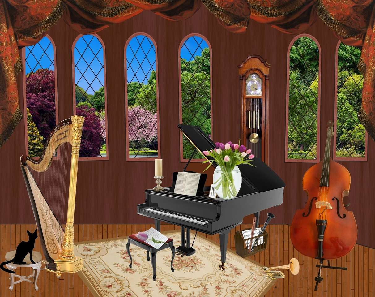 Music room jigsaw puzzle online