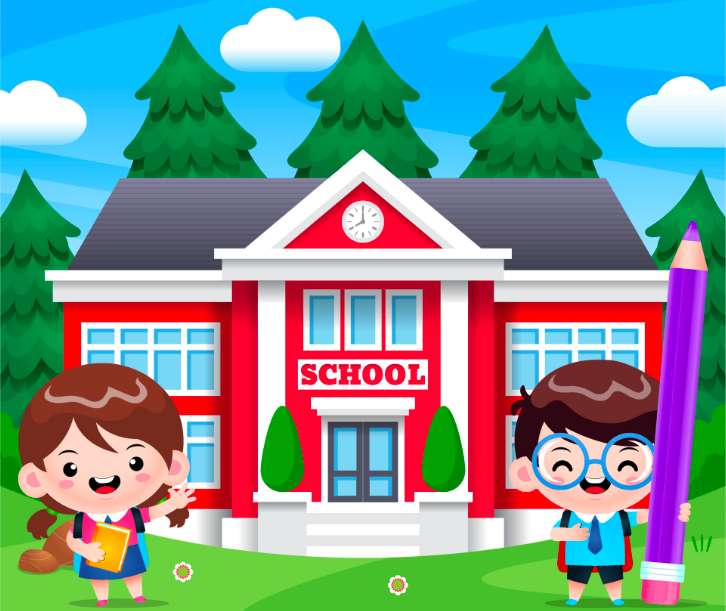 THE SCHOOL jigsaw puzzle online