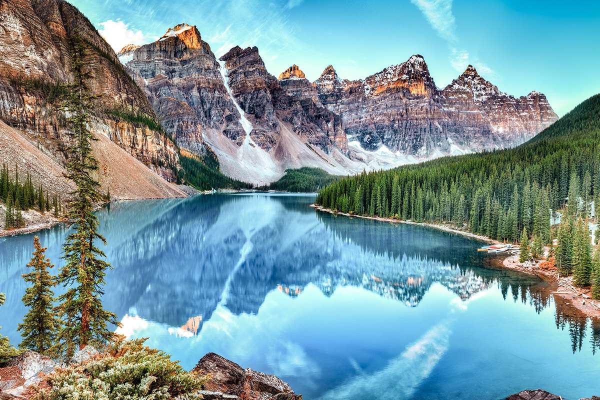bellissimo parco in Canada puzzle online