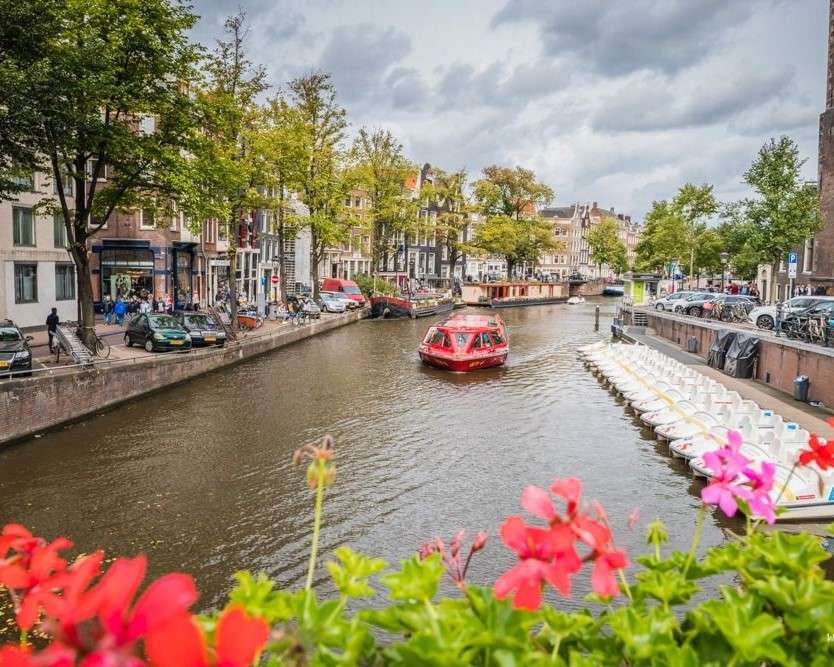 canal aux Pays-Bas puzzle en ligne