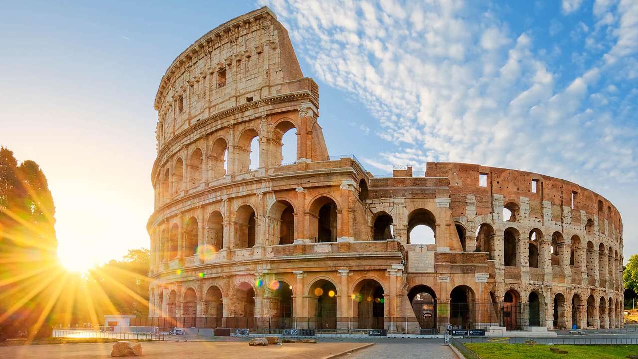 Das römische Kolosseum Puzzlespiel online