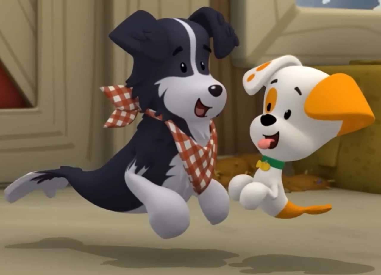 Scout and Bubble Puppy! jigsaw puzzle online