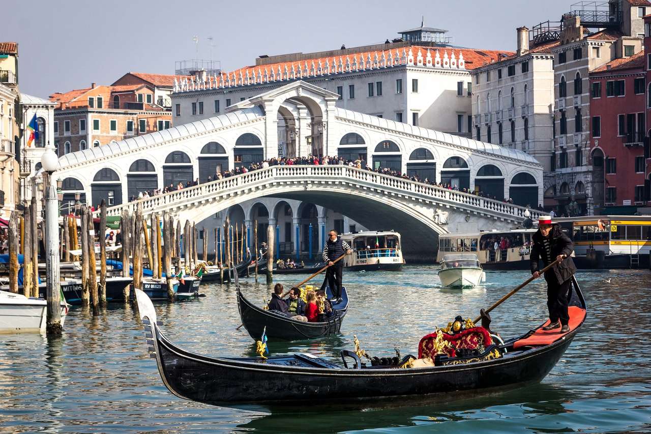 Gondola, Veneția puzzle online