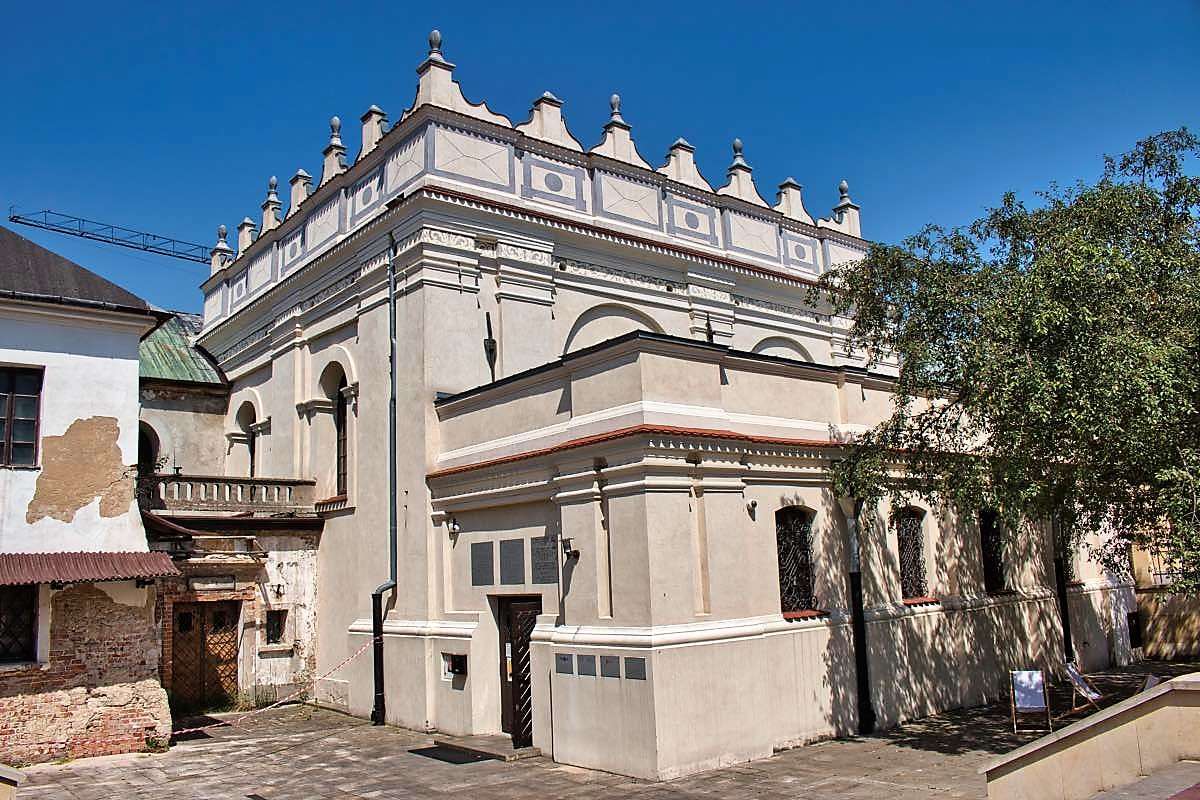 Synagoge Zamosc in Polen online puzzel