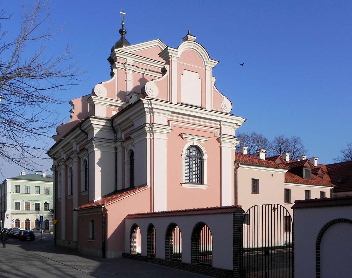 Iglesia en Zamosc en Polonia rompecabezas en línea