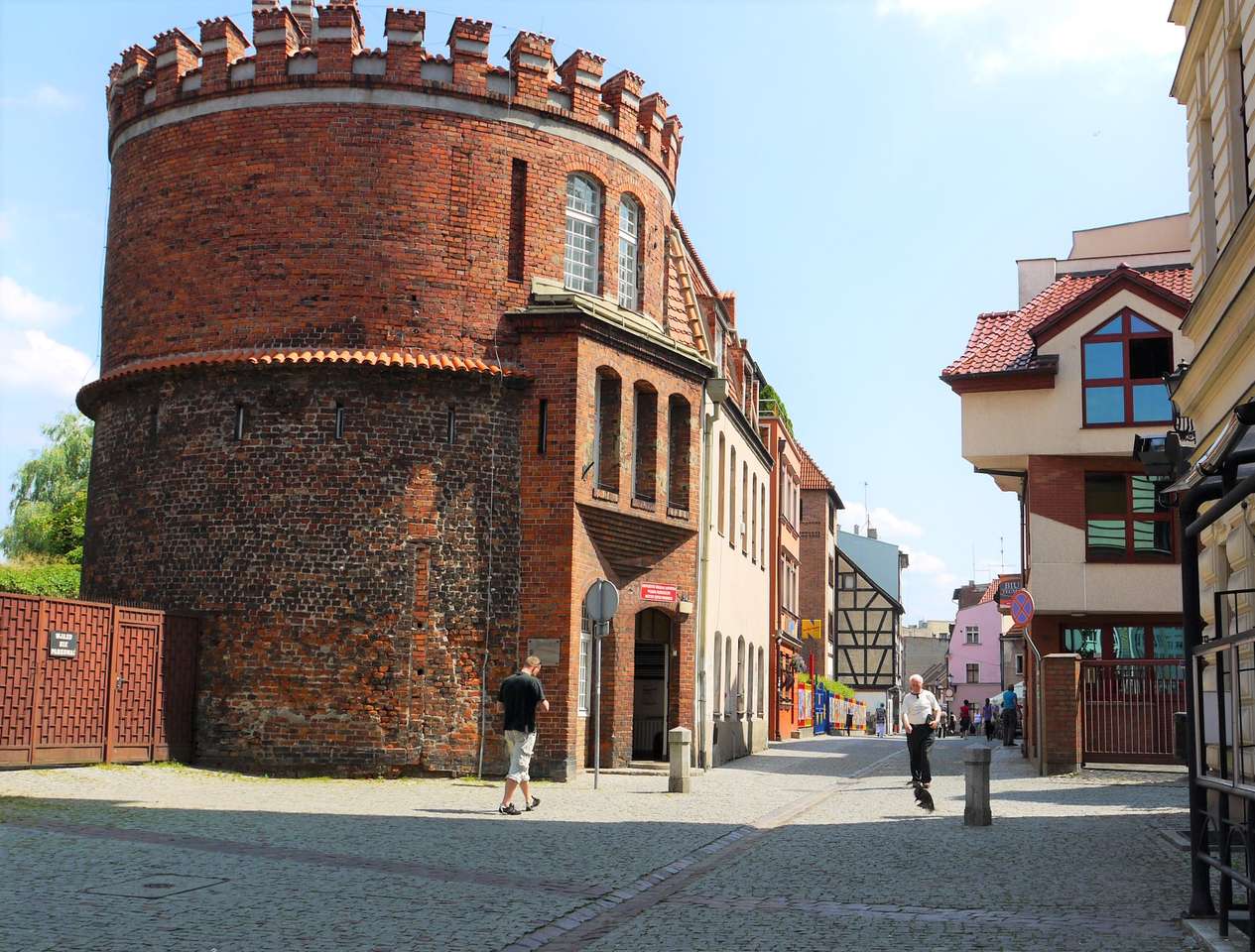 Staden Torun i Polen Pussel online