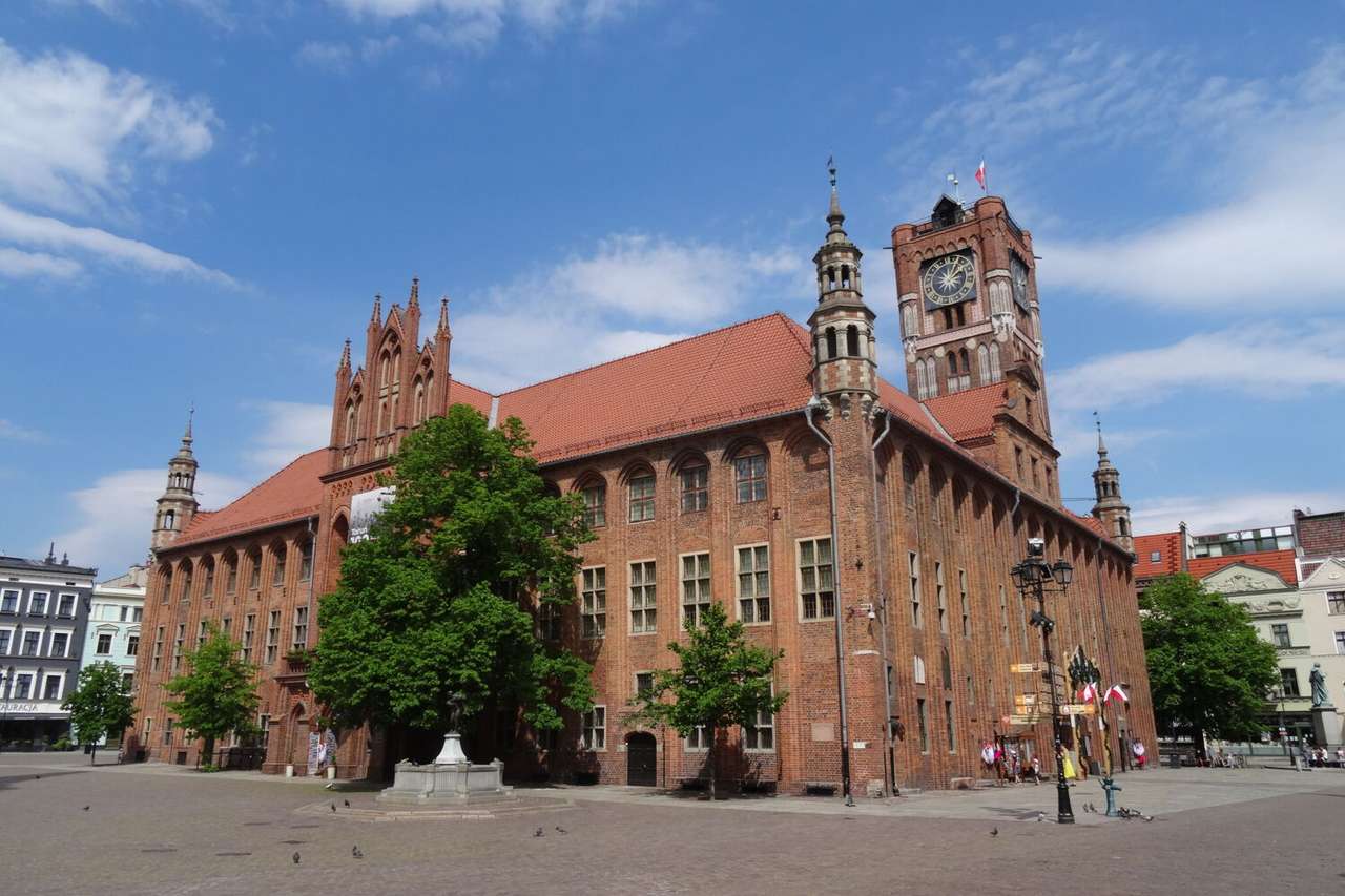 Město Toruň v Polsku skládačky online