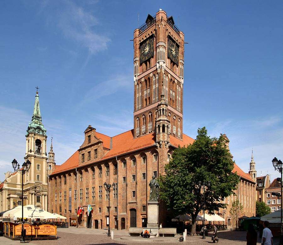 Cidade de Torun na Polônia puzzle online