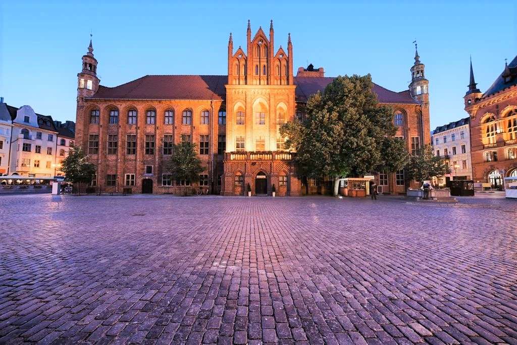 Ville de Torun en Pologne puzzle en ligne