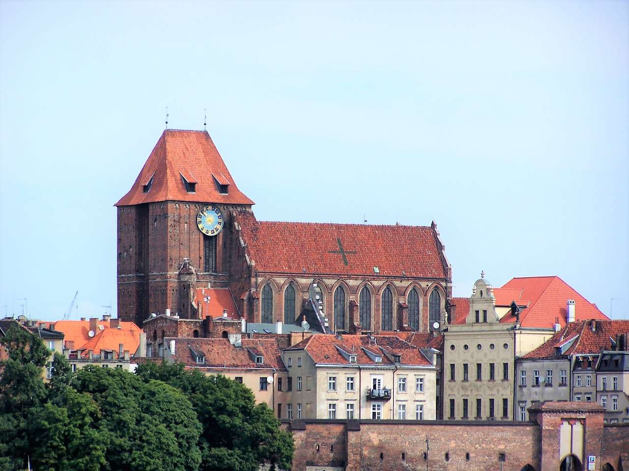 Cidade de Torun na Polônia puzzle online