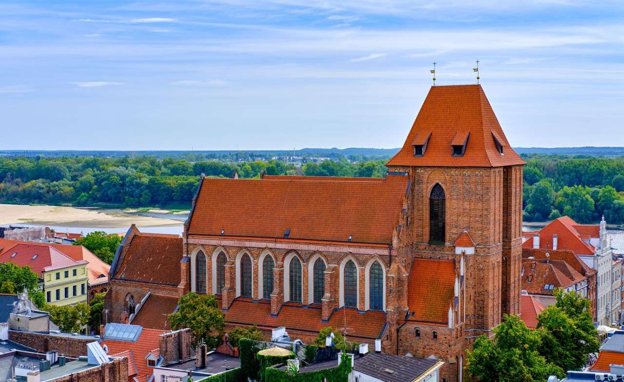 Staden Torun i Polen pussel på nätet