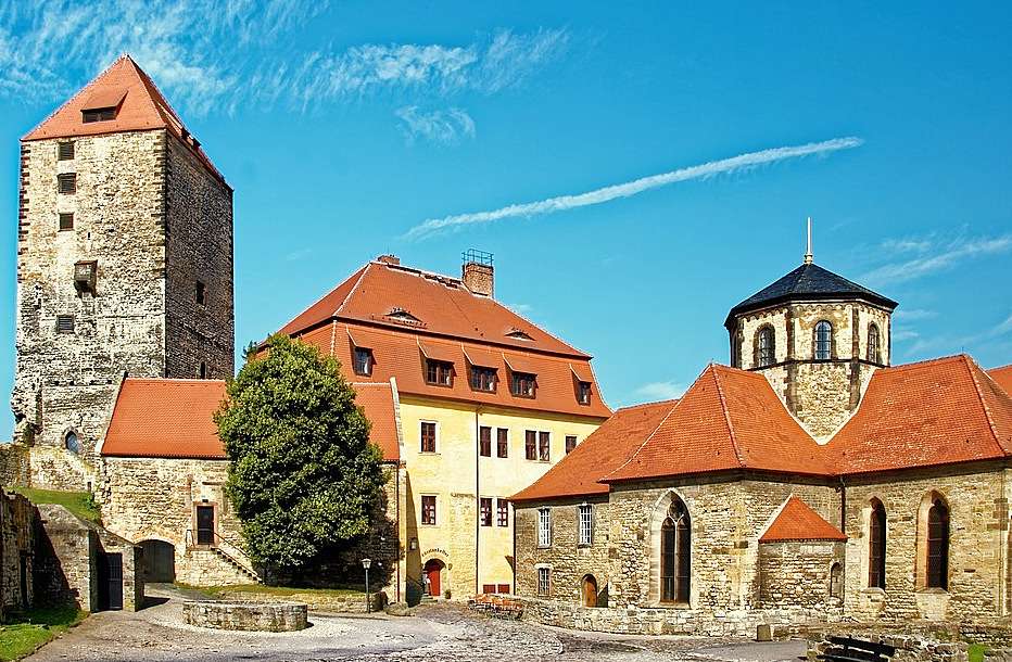 Querfurt slott (Sachsen-Anhalt) pussel på nätet