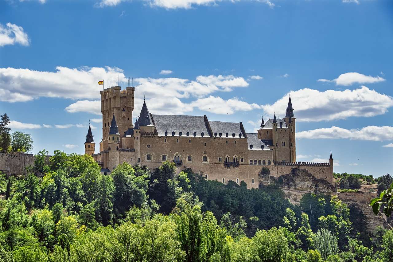 Castelo Alcázar Segóvia puzzle online