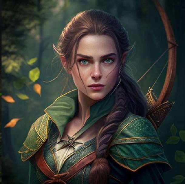 archer elfique puzzle en ligne