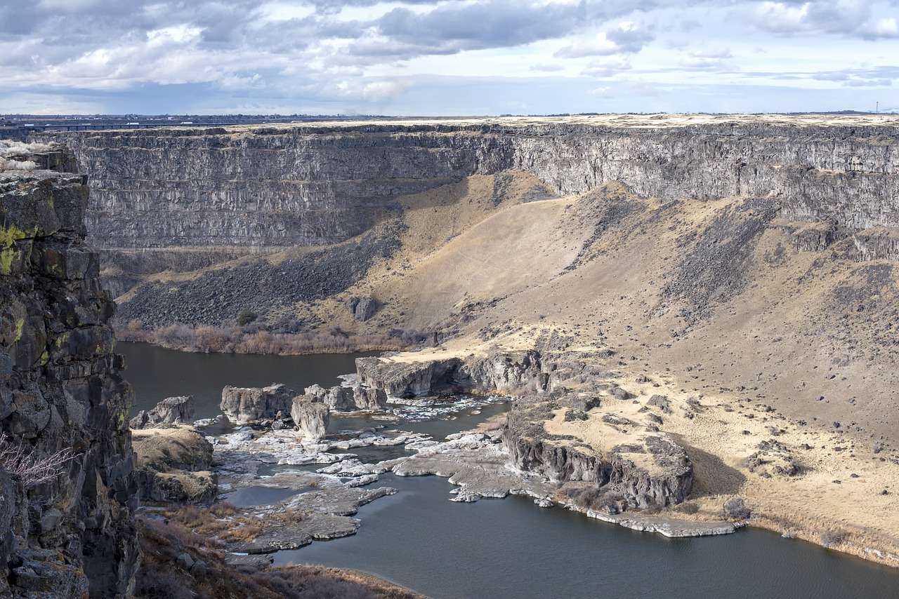 Snake River Canyon online puzzel