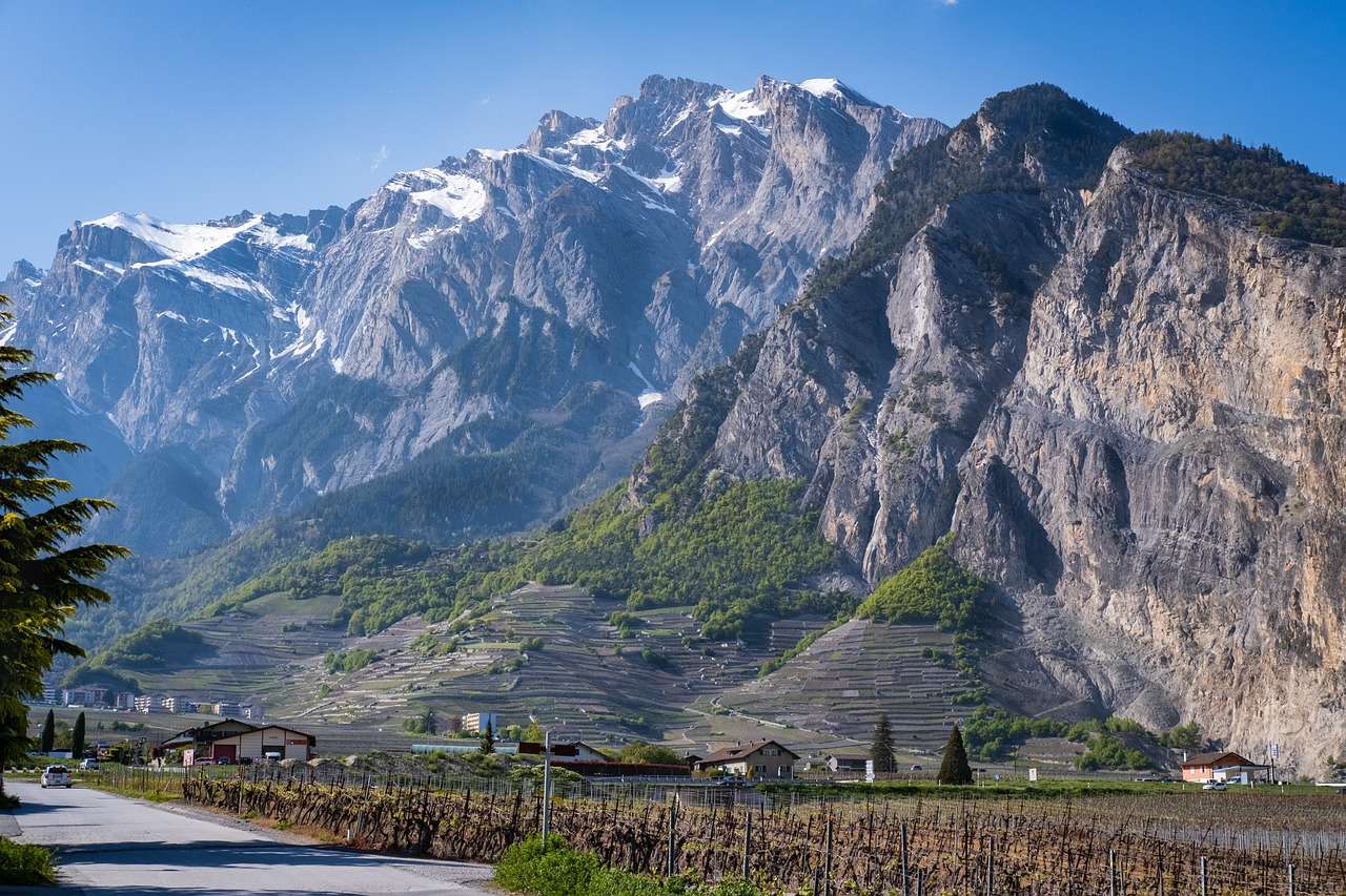 Швейцарська гора онлайн пазл