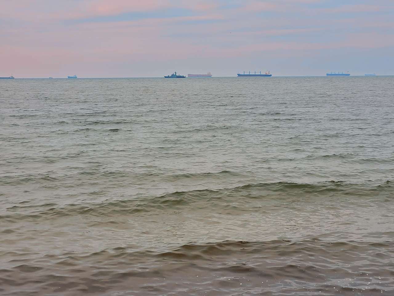 Obloha nad Baltským mořem skládačky online