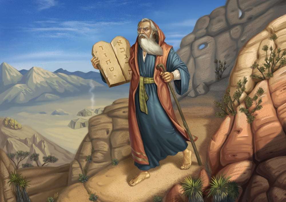 Ten Commandments online puzzle
