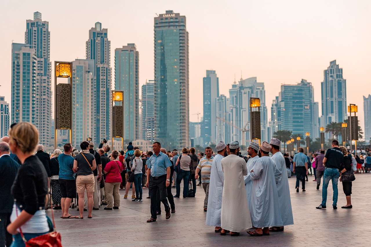 Στο κέντρο του Ντουμπάι παζλ online