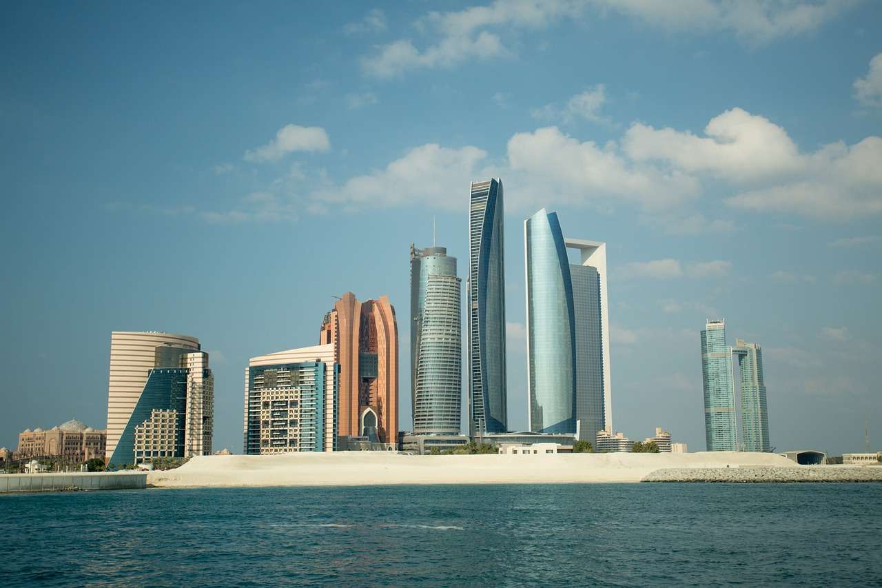 Абу-Даби Сити онлайн-пазл