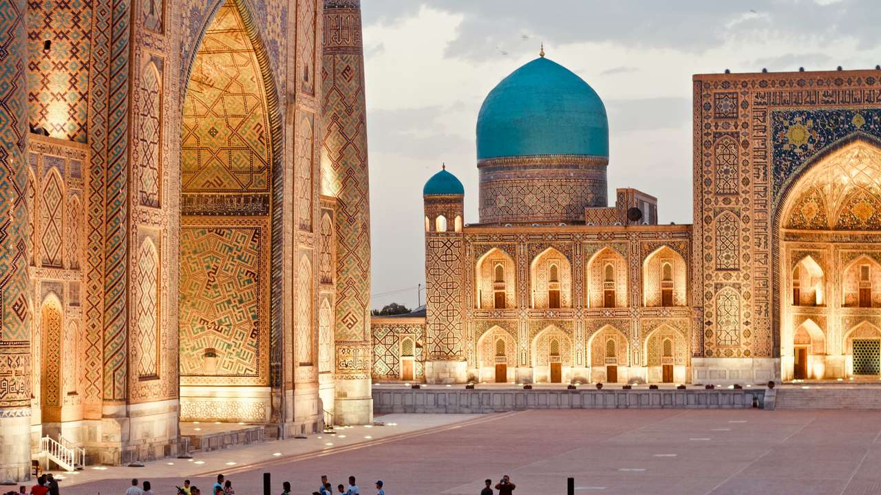 Samarkand, Uzbekistán skládačky online