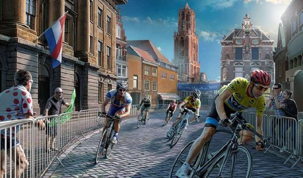 Cycling race jigsaw puzzle online