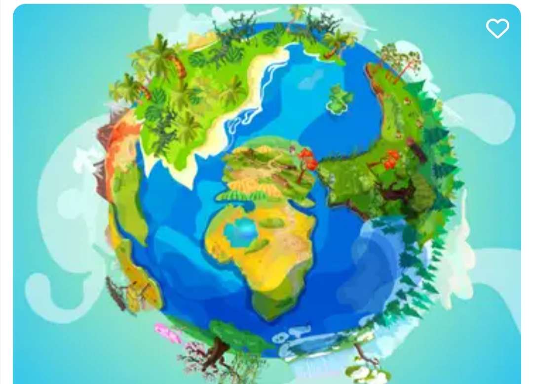 planeet aarde en water legpuzzel online
