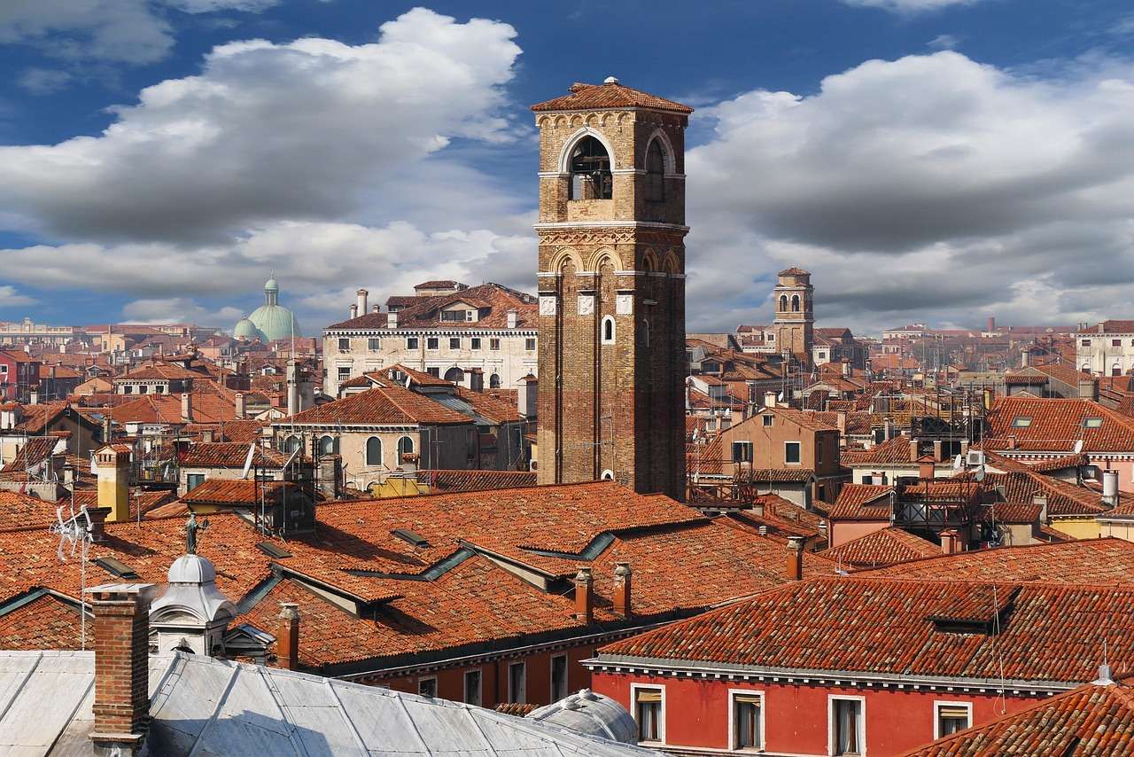 Arhitectura orașului Veneția jigsaw puzzle online