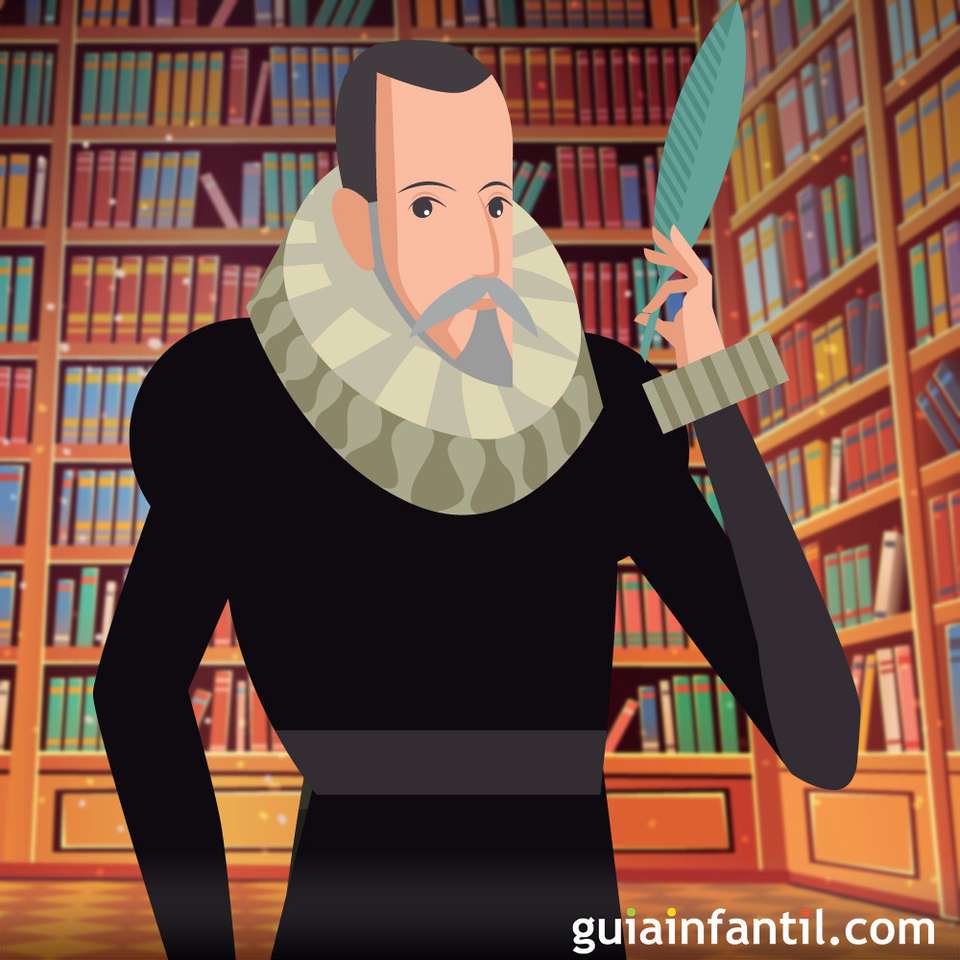 Miguel de Cervantes online puzzle