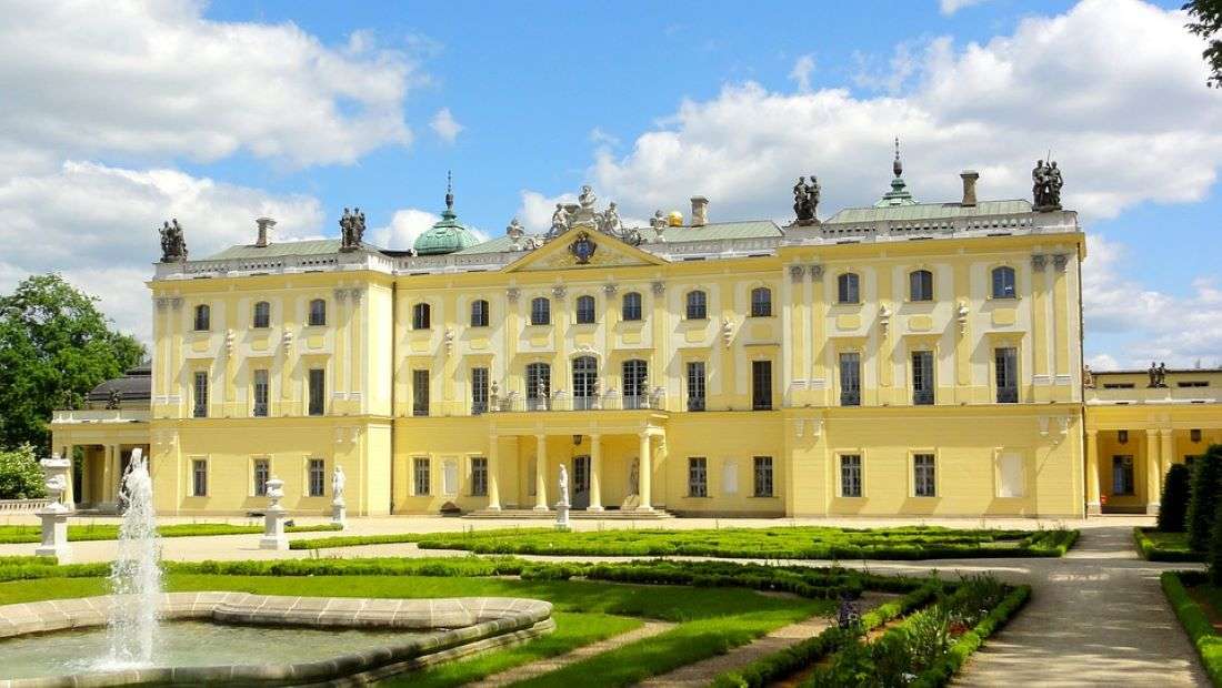 Castelo em Bialystok na Polônia quebra-cabeças online