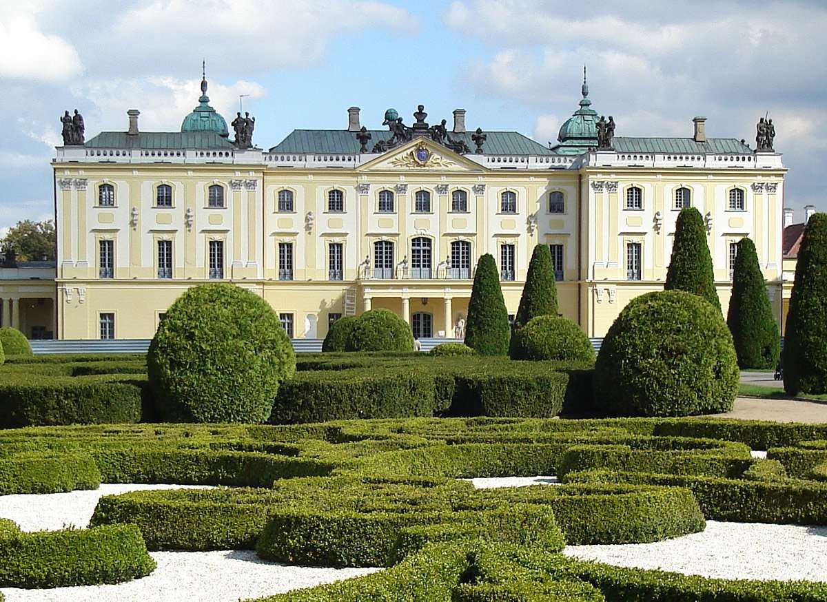 Slott i Bialystok i Polen Pussel online