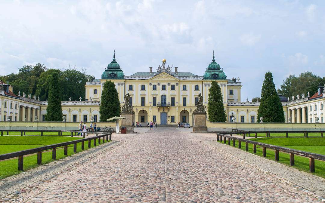 Schloss in Bialystok in Polen Online-Puzzle