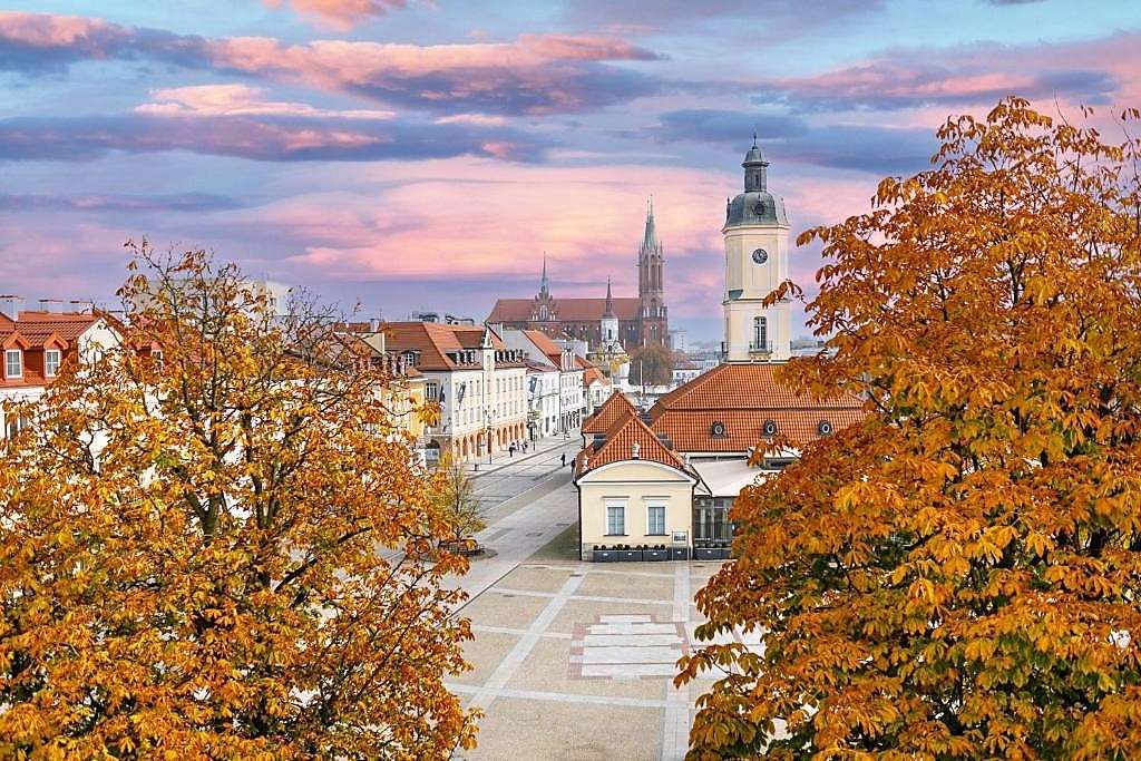 Stad Bialystok in Polen online puzzel