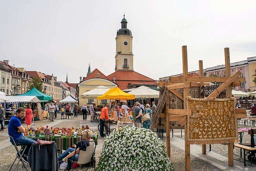 Stadt Bialystok in Polen Online-Puzzle