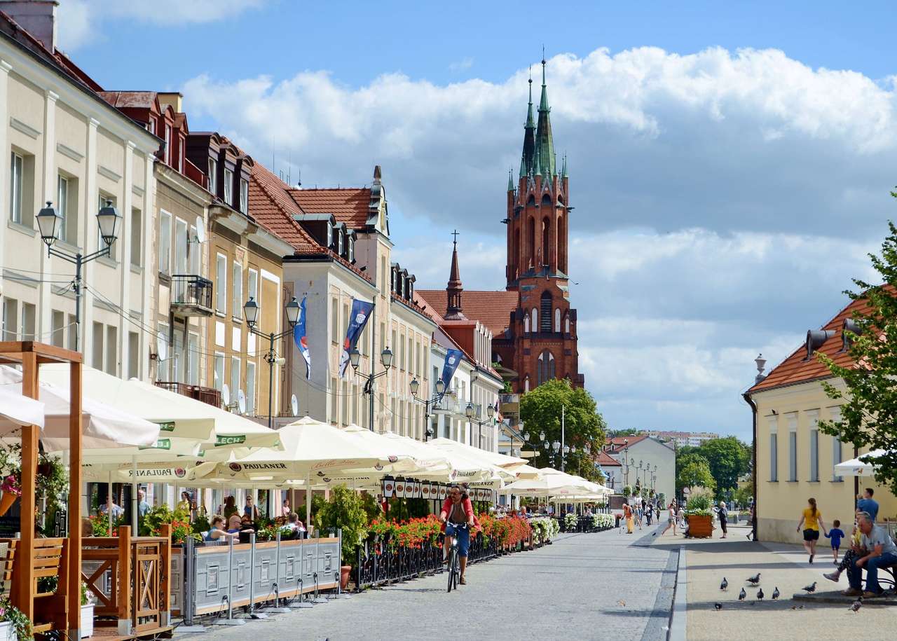 Πόλη του Bialystok στην Πολωνία παζλ online