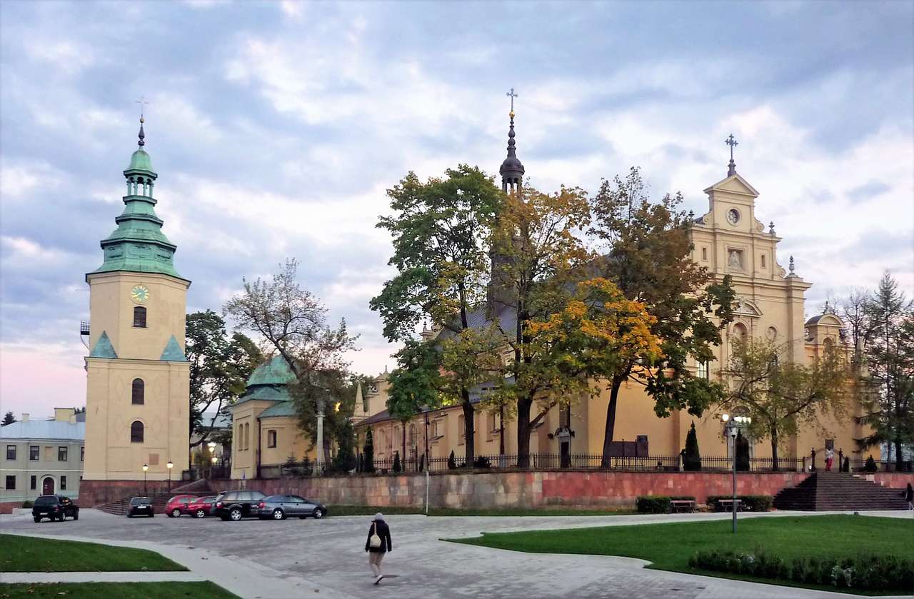 Město Kielce v Polsku online puzzle