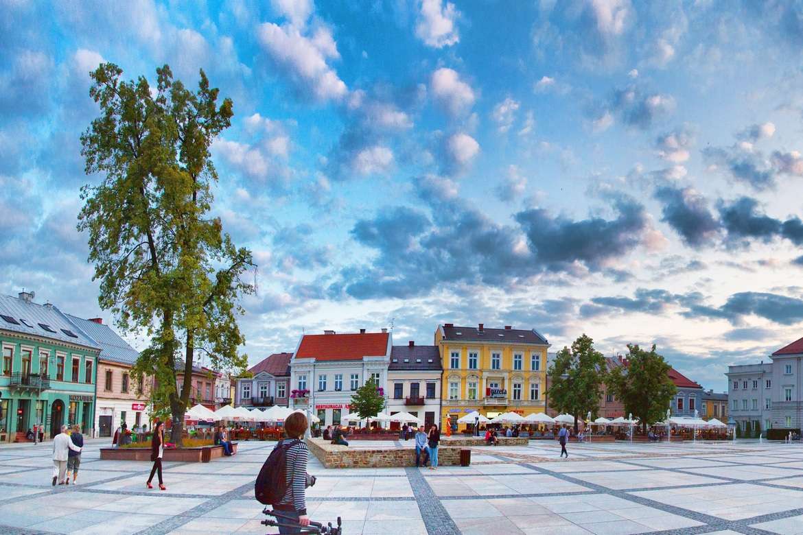 City of Kielce in Poland online puzzle