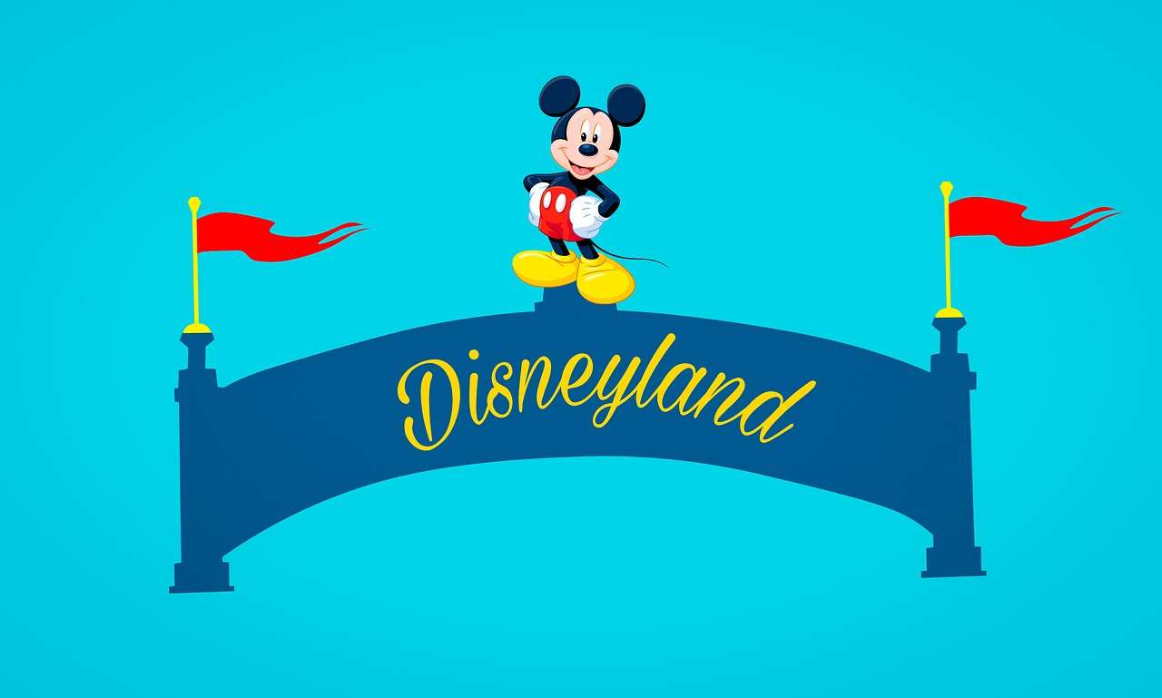 Parque temático de Disneylandia rompecabezas en línea