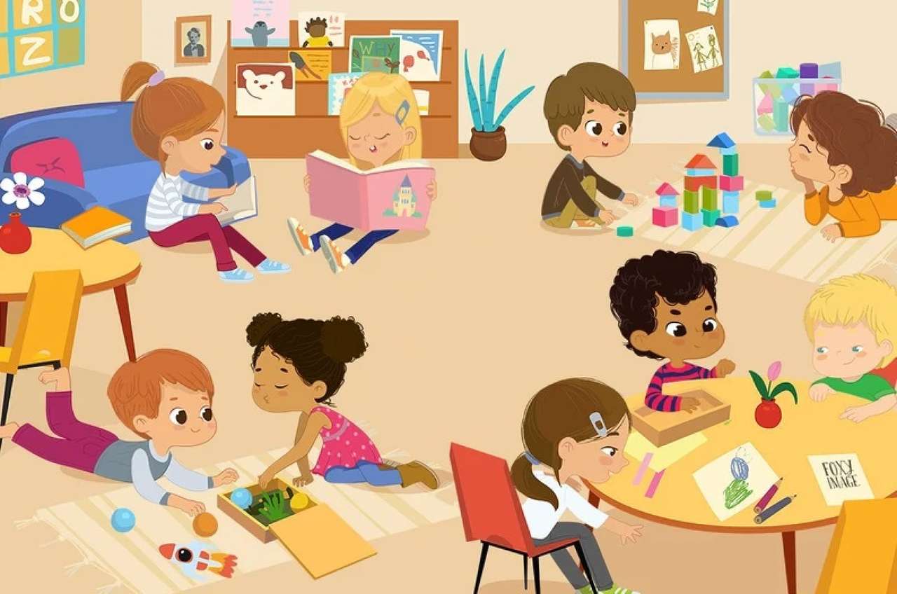 jardin d'enfants puzzle en ligne