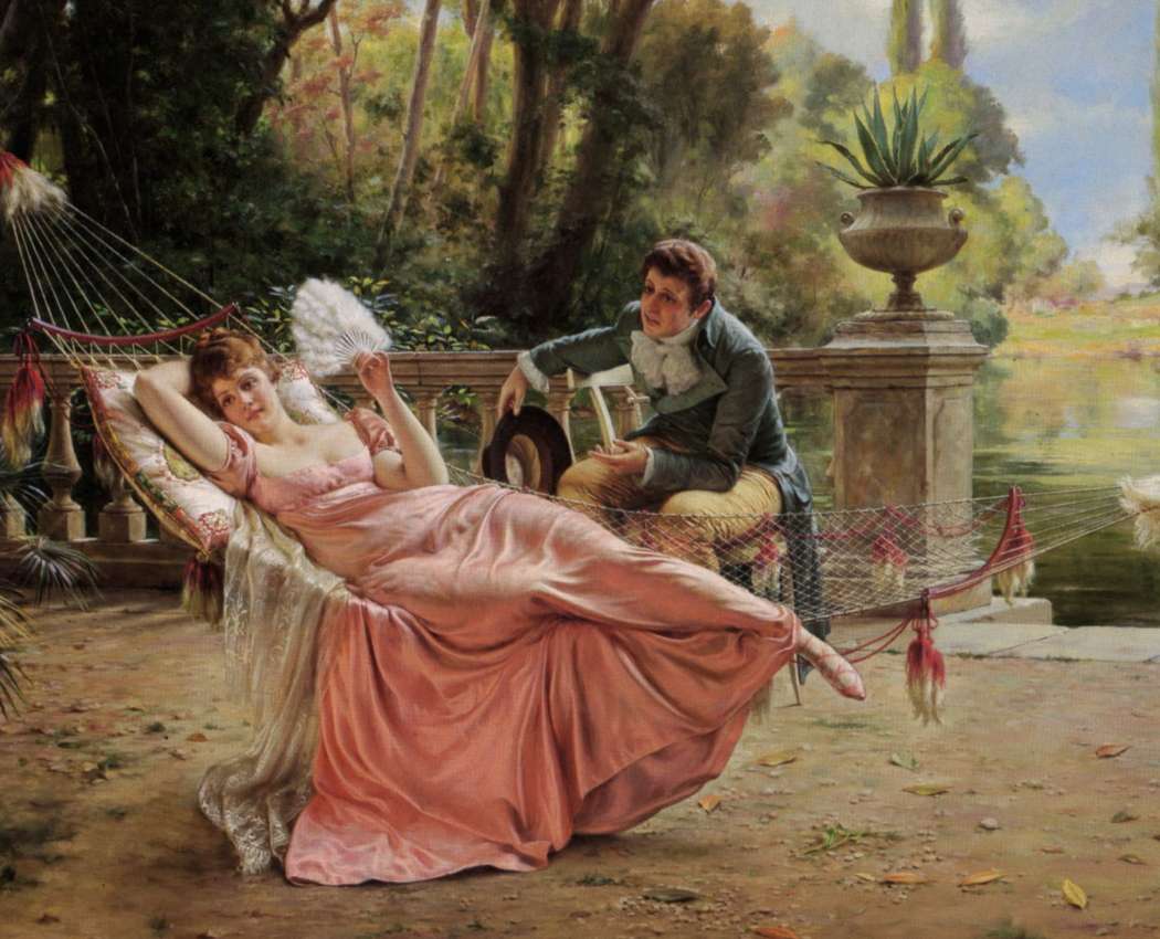 A suitor's proposal jigsaw puzzle online