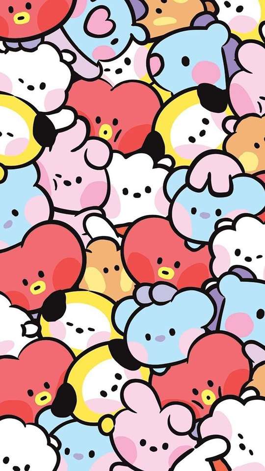 The beautiful BT21 jigsaw puzzle online