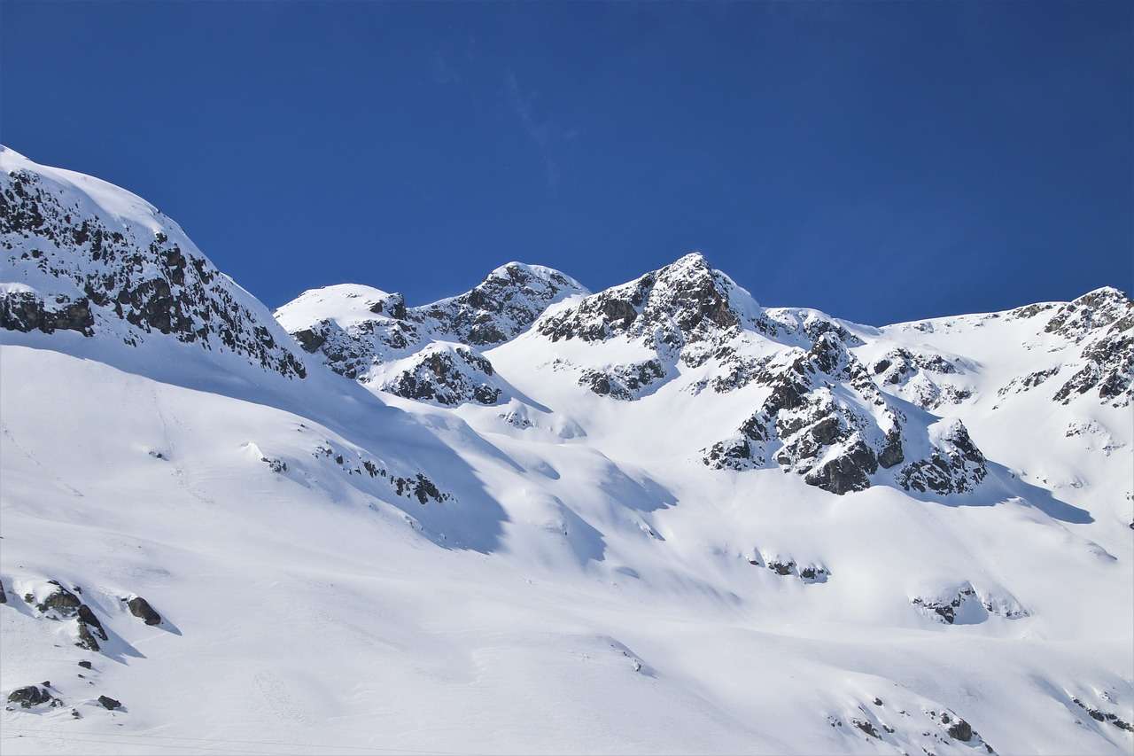 Sneeuw Piek De Alpen legpuzzel online