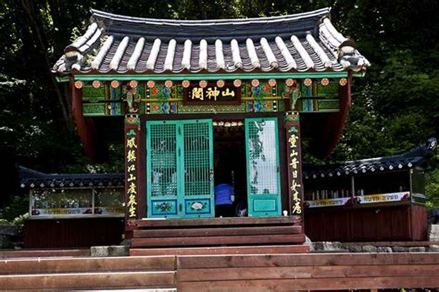 Tempel in Korea Puzzlespiel online