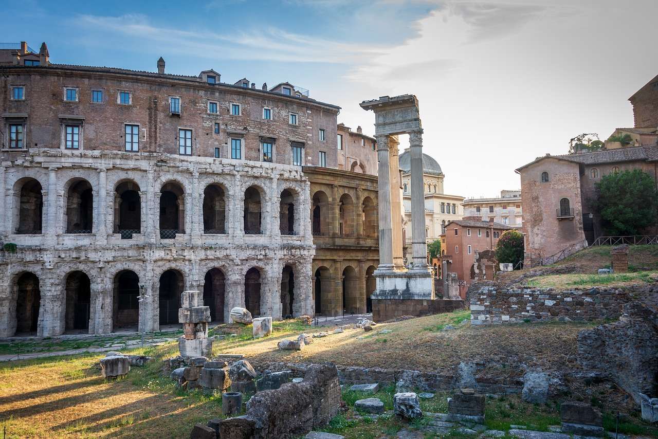 Rom, Italien pussel på nätet
