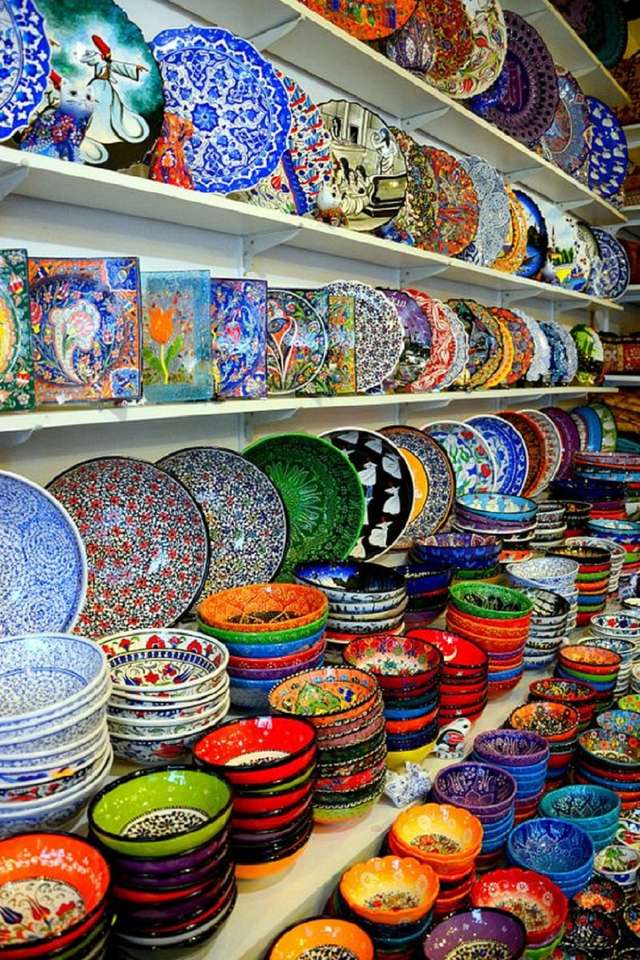 チュニジアの陶器 ジグソーパズルオンライン