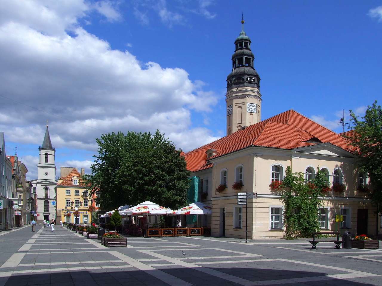 Città di Grünberg in Polonia puzzle online