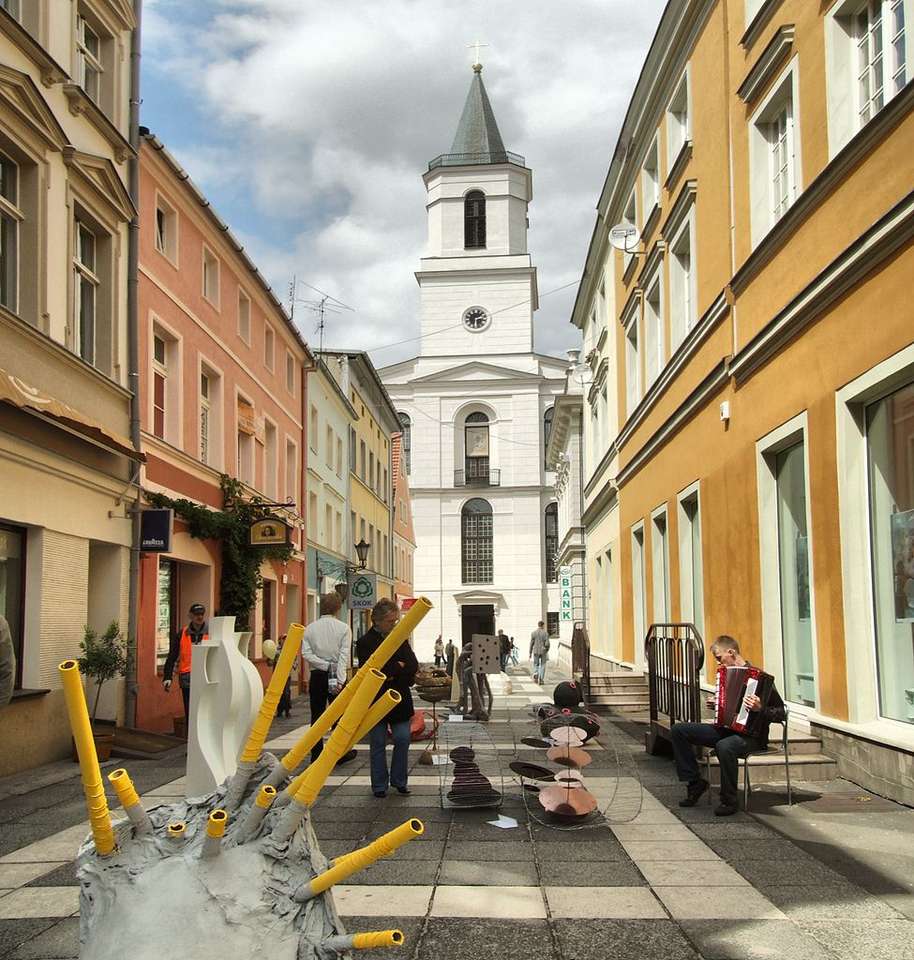 Град Грюнберг в Полша онлайн пъзел