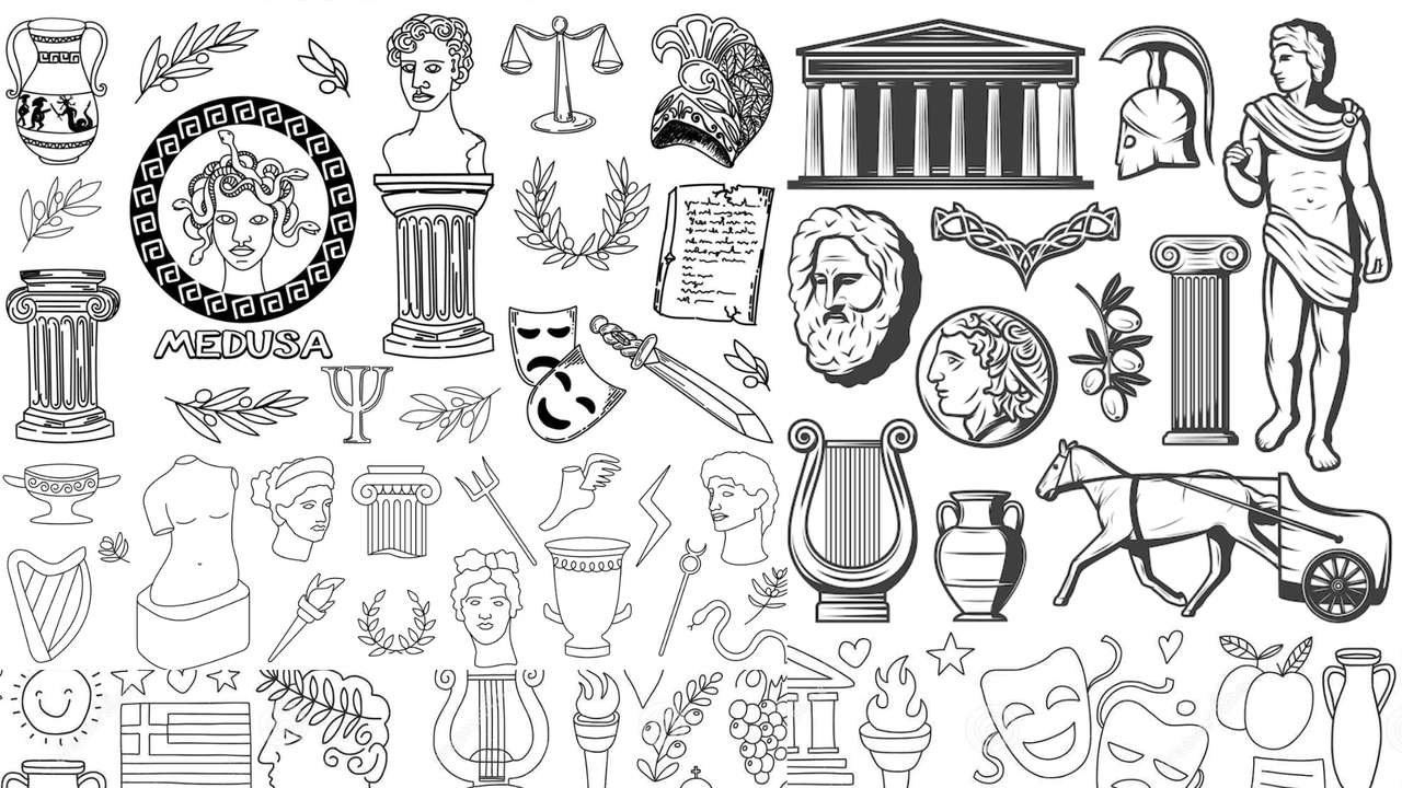 letteratura greca puzzle online