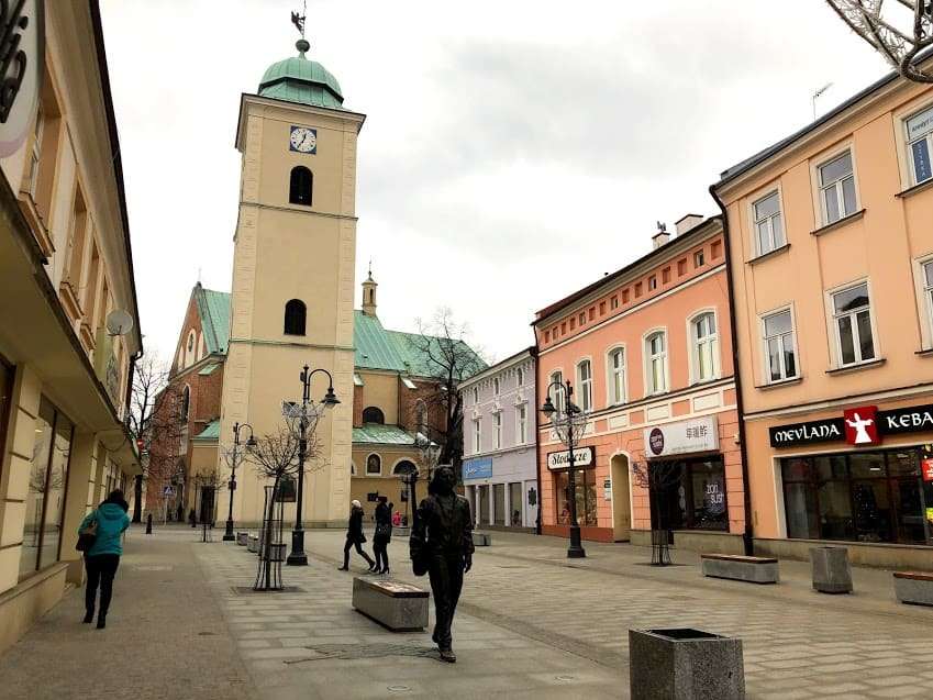 Город Жешув в Польше онлайн-пазл
