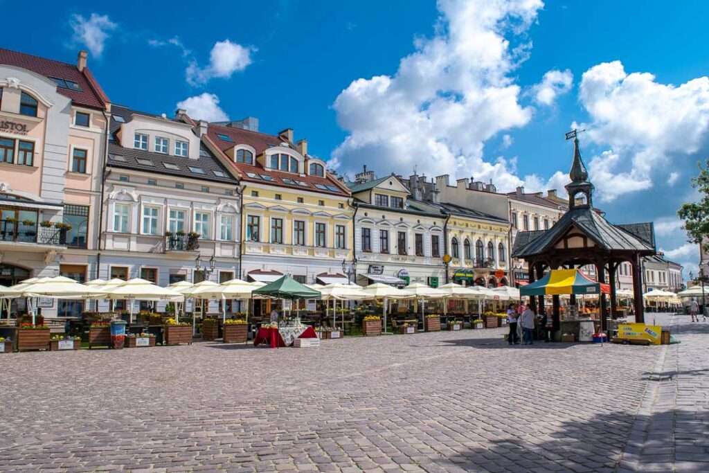 Stad Rzeszow in Polen legpuzzel online